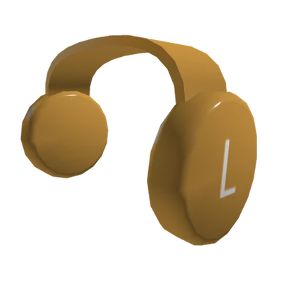 Roblox Gold Clockwork Headphones Virtual Item No Physical Item | eBay