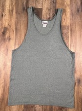 VINTAGE MADE IN USA Basic Editions Boxy Medium Lift Weightlift Tank Top Muscle