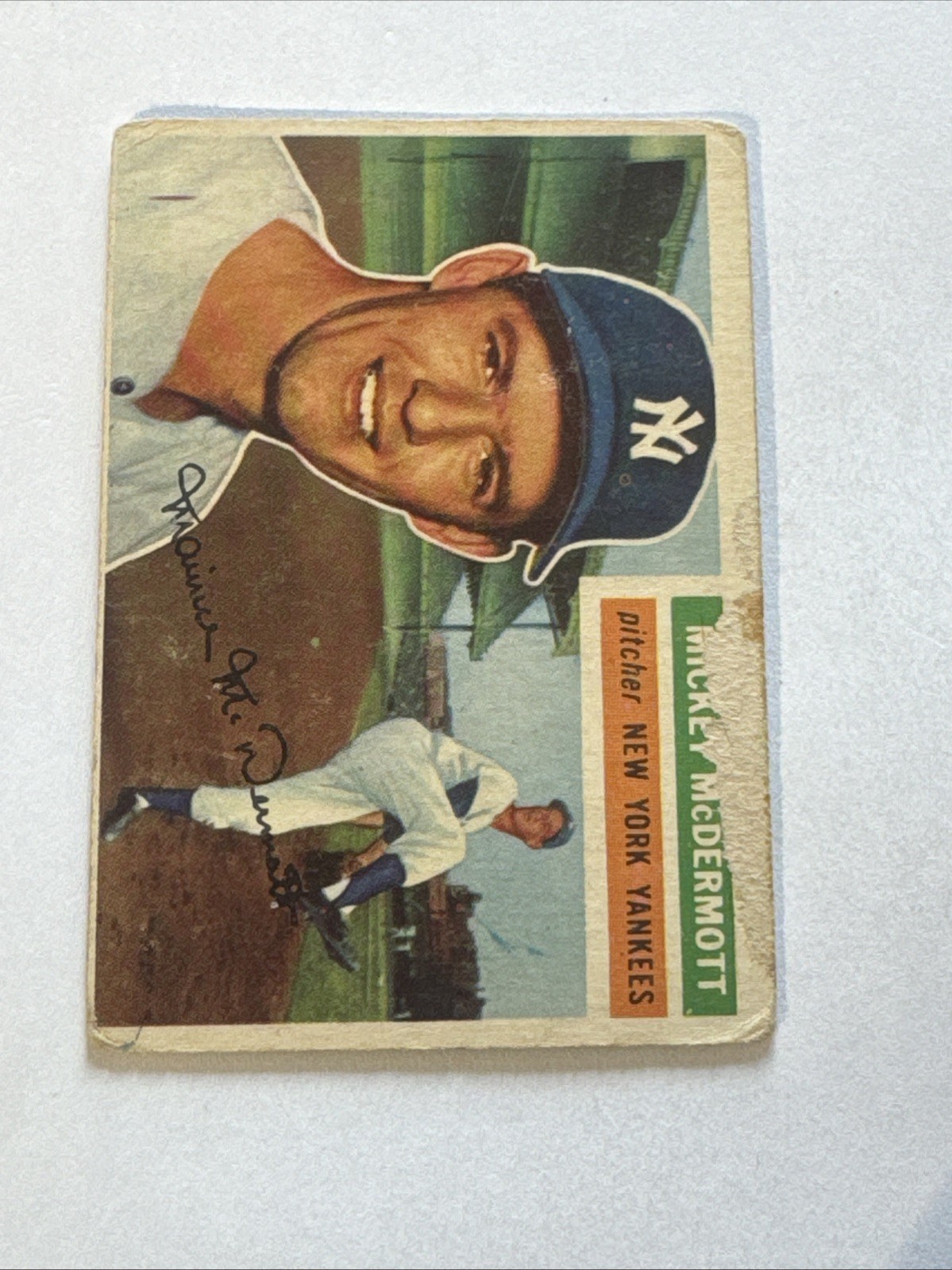 1956 Topps - Mickey McDermott #340