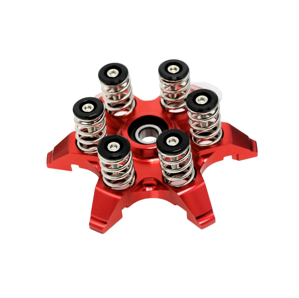 Placa de presión XGP roja con kit de resorte negro para Ducati Hypermotard 1100 EXO S SP Foto 4 de 4