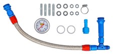 Jegs Dual Feed Fuel Line Kit Fits Holley Carburetor