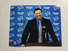 Dan Campbell Autographed Signed DETROIT LIONS 8x10 Photo Beckett BAS BV80423