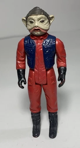 Star Wars Vintage 1983 Nien Nunb 3.75” Figure ROTJ Sullustan Pilot Original