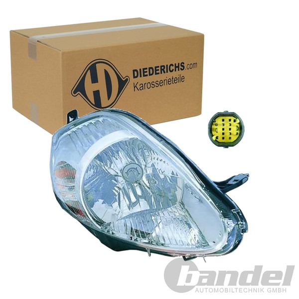 Diederichs Halogen Scheinwerfer Rechts FüR Abarth Grande Fiat Grande | 3456980-image
