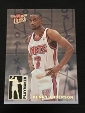 1992-93 1992 FLEER ULTRA PLAYMAKER KENNY ANDERSON #1