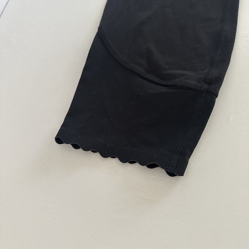 Lululemon Wunder Under HR Crop 23" aggiornato capesante nero completo su Luxtreme taglia 10 - Foto 8 di 8