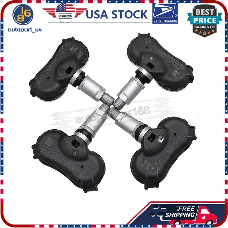 4X Válvula de neumático para sensores Acura ZDX TL RLX TPMS 42753-TK4-A01 42753-TY2-A51 NUEVO Foto 3 de 4