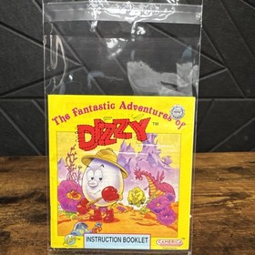 Fantastic Adventures of Dizzy (Nintendo) NES Manual instruction booklet only⭐