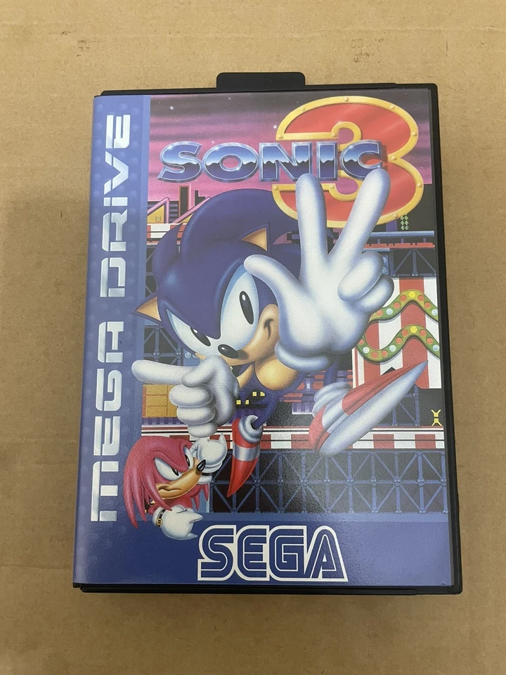 Sega MegaDrive Sonic The Hedgehog 3 CIB Pal Version Boxed Fast Despatch Next Day - Image 2 of 4