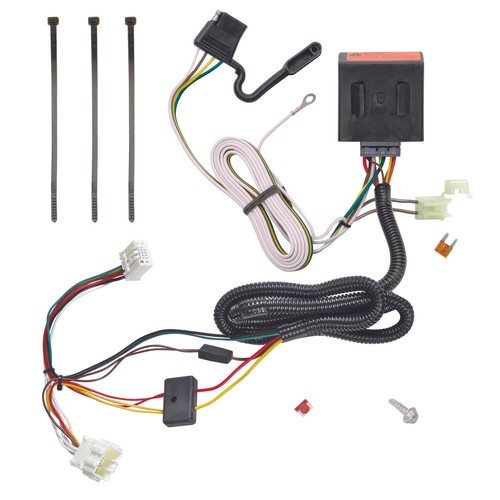 Trailer Tow Hitch For 12-16 Honda CR-V Complete Package w/ Wiring & 1-7/8" Ball - Picture 3 of 8