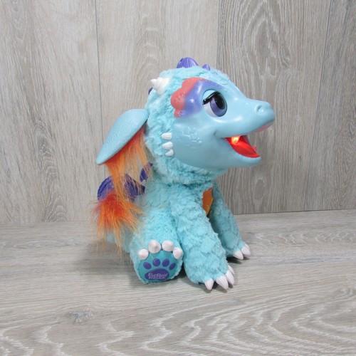 Fur Real Friends Light Sound My Blazin' Baby Dragon Dinosaur Animated Plush Pet - Picture 2 of 15