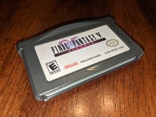 Final Fantasy V 5 Nintendo Game Boy Advance GBA GENUINE TESTED & SAVES WORKING!