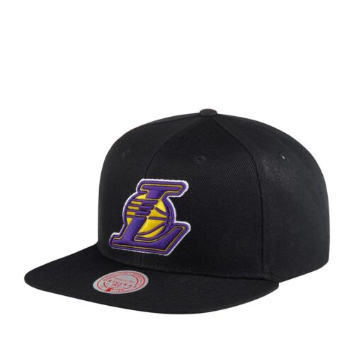 Mitchell & Ness Black NBA Los Angeles Lakers Core Basic Snapback - OSFA - Picture 2 of 5