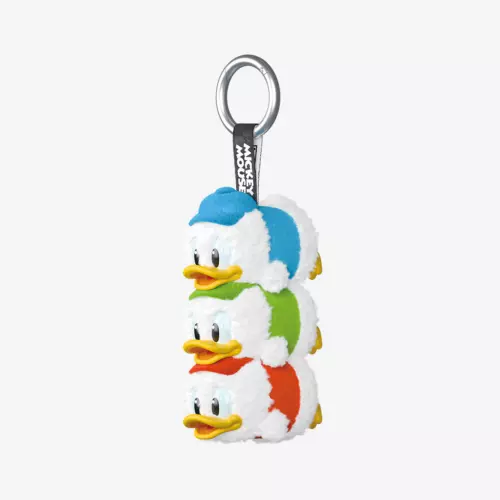 POP MART Topolino Famiglia Carino Insieme Portachiavi Serie Confermato Peluche Bambola Figura - Foto 25 di 27