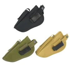 Tactical Gun Holster Waist Belt Gun Holder Pistol Pouches Fit Right Left Hand