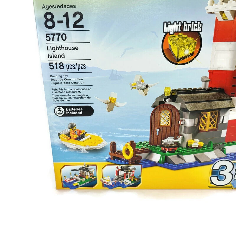 LEGO Lighthouse 5770 Retired 518 Pieces Sealed Free Shipping eBay