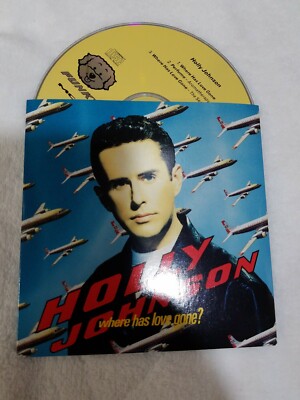 Holly Johnson, Where Has Love Gone  - 1990 - UK CD Single - Rare, OOP