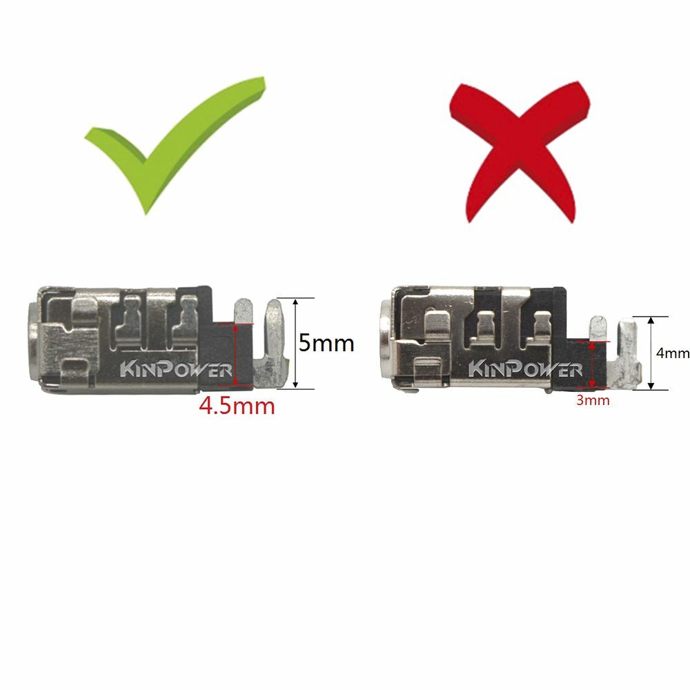 Connecteur D'alimentation (DC Jack) Pour Asus S413DA/S413EA/S413FA/S413FQ - Neuf, Marque Kinpower