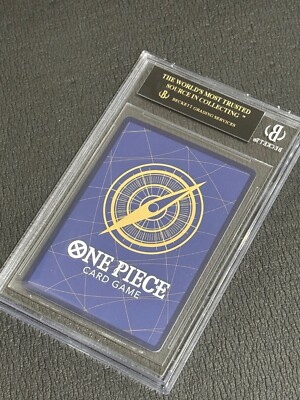 BGS10 black label ONE PIECE Yamato OP01-121 SEC Awakening of the