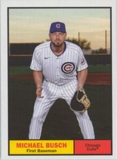 Michael Busch 2024 Topps Archives #22 Chicago Cubs MLB Baseball Card