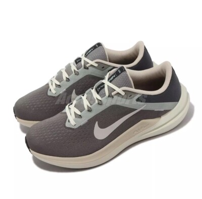 New 14 Nike Air Winflo 10 Road Running Shoes Flat Pewter  display picture 1