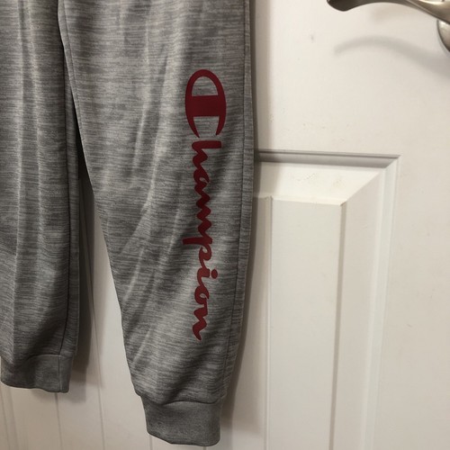 Champion Boys Gray Sweatpants M 10/12 - Picture 2 of 6