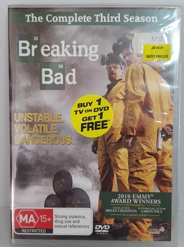 Breaking Bad TV Series. Season 1-4 Complete. BNIB. Region 4. - Picture 6 of 9