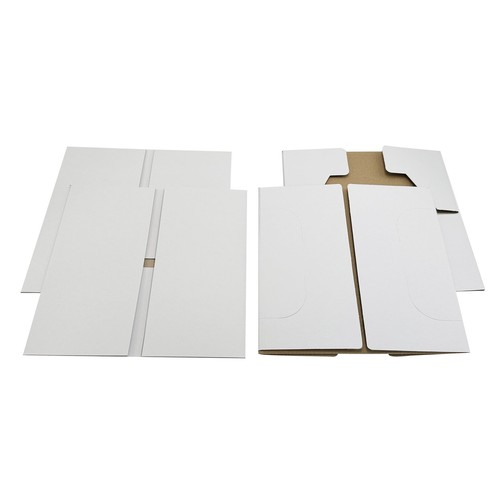 White Cake Boxes, 10" x 10" x 5", 2 Count - Picture 3 of 5