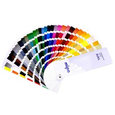 Mipa RAL Farbtonfächer Farbfächer mit Tagesleuchtfarben 