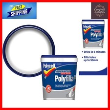 600ML Advanced Polyfilla - Smooth Finish Lightweight Filler, No Sanding Required