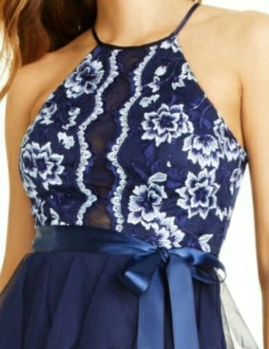 Teeze me sale navy blue dress