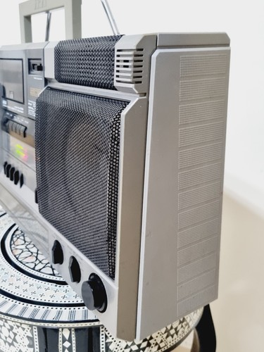 Akai AJ-505 FL Boombox Ghettoblaster Radio Cassette recorder - Vintage Very Rare - Picture 7 of 12