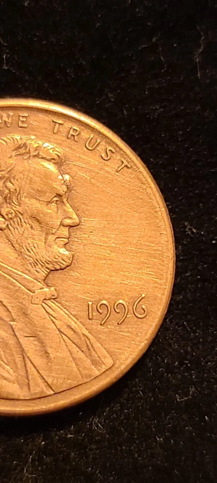 1996 Lincoln Memorial Penny Error DDO Error Lincoln Head - Image 3 of 4
