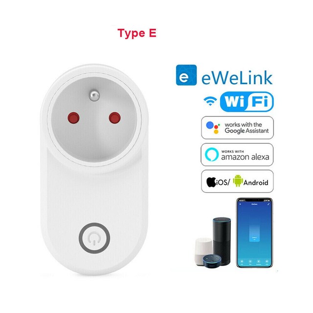 EU WIFI Power Socket Smart Plug Switch APP Timing Type F for Google Home Alexa EU WIFI Power Socket Smart Plug Switch APP Timing Type F for Google Home Alexa