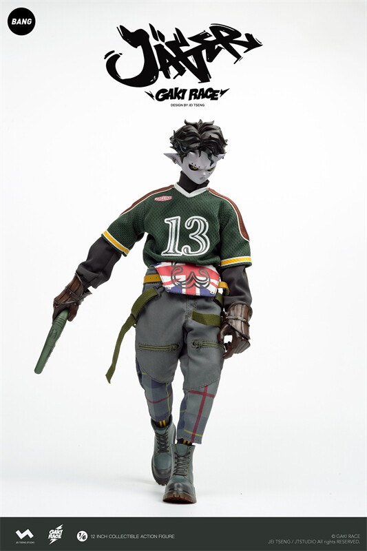 JTスタジオ GAKI RACE #13 Jäger JAGER1/6フィギュア Gaki Race JAEGER 1/6 scale action figure set by JT Studio