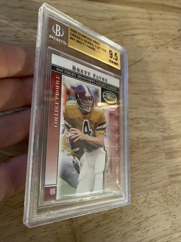 Brett Favre BGS 9.5 GEM MINT Donruss 2000 Graded Series 1/1125 Beckett Vintage - Picture 9 of 19