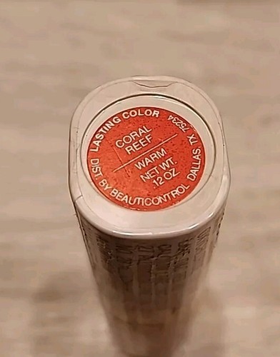 NOS versiegelt BeautiControl dauerhafte Farbe Lippenfarbe KORALLENRIFF warm