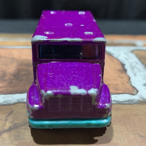 Vintage Matchbox 1999 Purple Mr. Krabs International Armored Car. - Picture 2 of 11