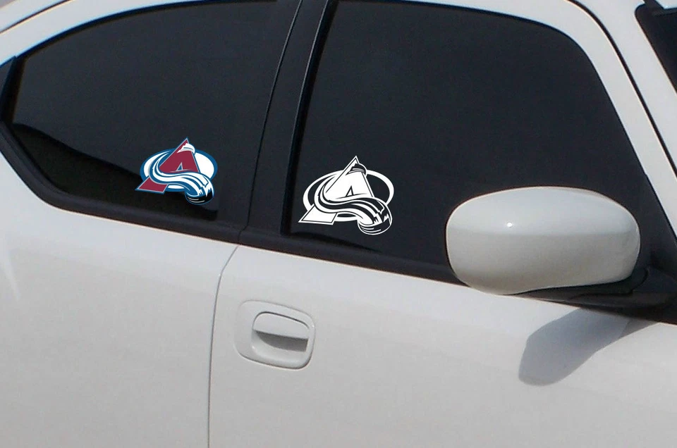 Calcomanías adhesivas NHL - Vinilo impermeable troquelado - Color o blanco - 5" Foto 3 de 4