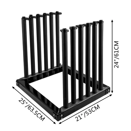 VEVOR Windshield Rack Freestanding Stand Truck 5-Lite Auto Glass Rack w/ PVC Pad - Picture 8 of 12