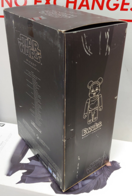 BEARBRICK STAR WARS WICKET EWOKS VERSION 400% + 100% BE