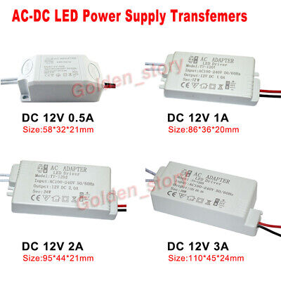 Details about   vusum Lighting Transformer AC110V-220V to DC 5V 12V 24V 48V Power Supply Adapter