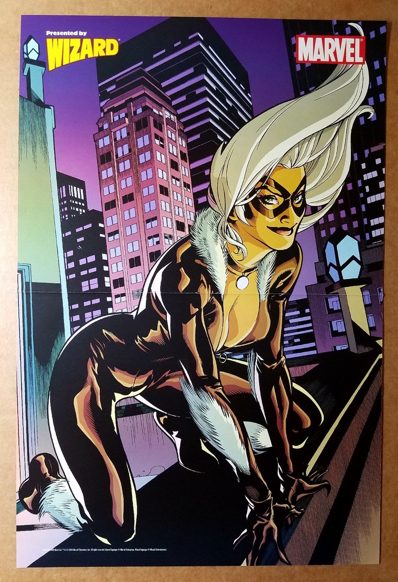 Black Cat Marvel Comics Poster by Terry Dodson | eBay
