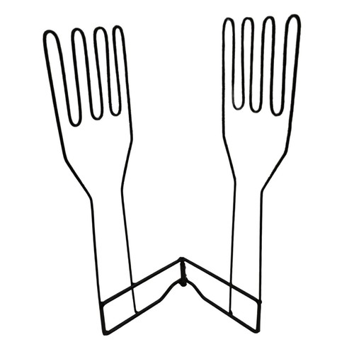 Kitchen Gloves Holder Vertical Metal Reusable Folding Durable Sink Organizer - Picture 5 of 12