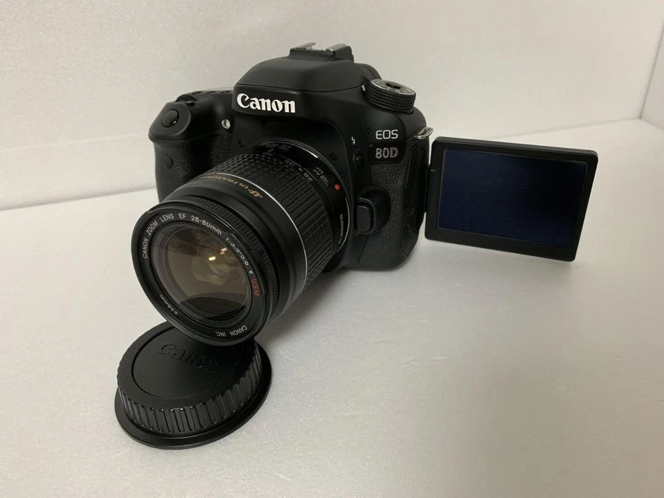 Ausgestattet Mit Wi-Fi 24.2 Million Pixel Canon EOS 80d Standard Objektiv Set - Bild 2 von 4