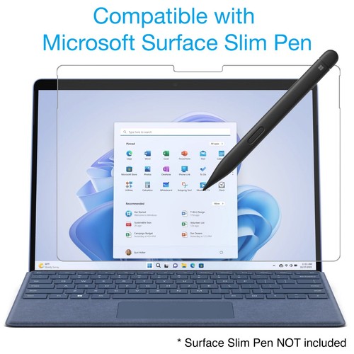 Premium Clear or Matte Screen Protector for Microsoft Surface Pro 9 Laptop Book - Picture 9 of 41