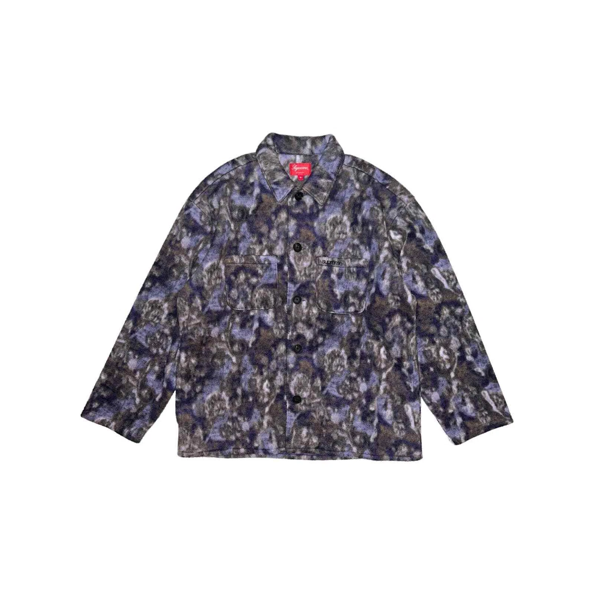 Supreme Paisley Fleece Shirt