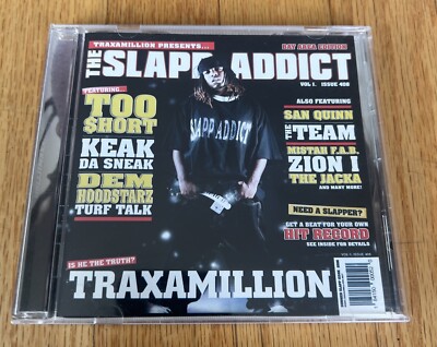 TRAXAMILLION  THE SLAPP ADDICT CD TOO SHORT MISTAH FAB The JACKA
