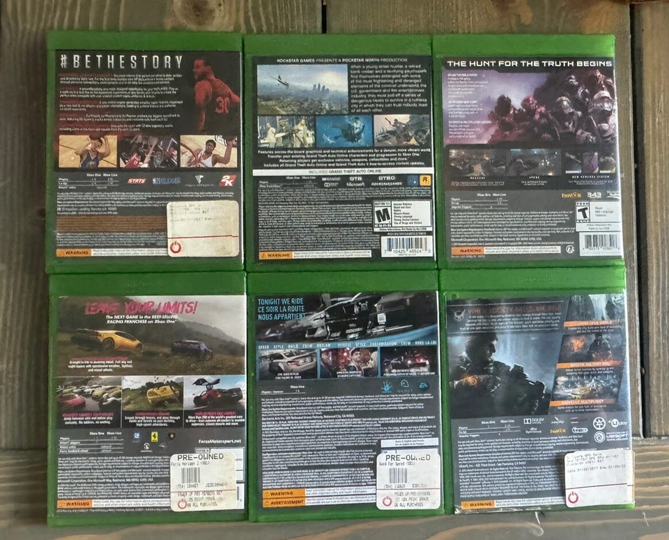 Forza Horizon 2, Need for Speed, Grand Theft Five, NBA2K16 (Plus More) Xbox One - Image 3 of 3