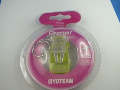 Siyoteam USB Adapter Connect Mobile Charger SY-CG312 Computer Camera Gameconsole